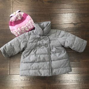 Baby Gap Gray Puffer Jacket